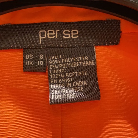 Per se orange jacket! - Picture 3 of 5